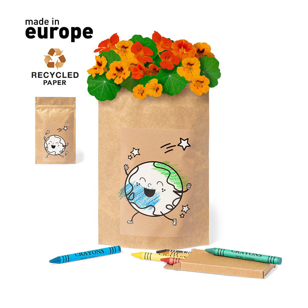 Bag with flower seeds